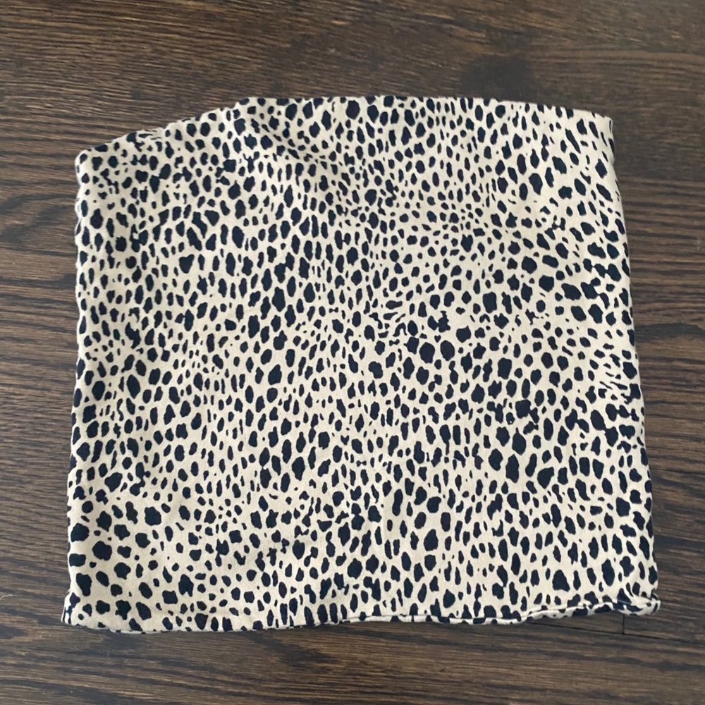 Brandy Melville Cheetah Print Tube Top
